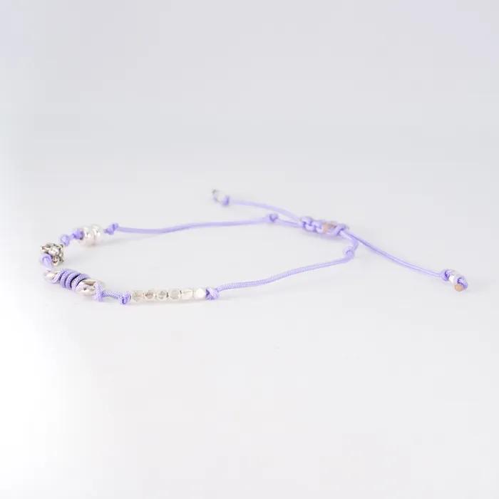 HR 373B_Fabric Bracelet(Purple)