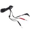 Replacement Electrode Lead Wires Standard Pin Connection Cables 2Mm For Massage