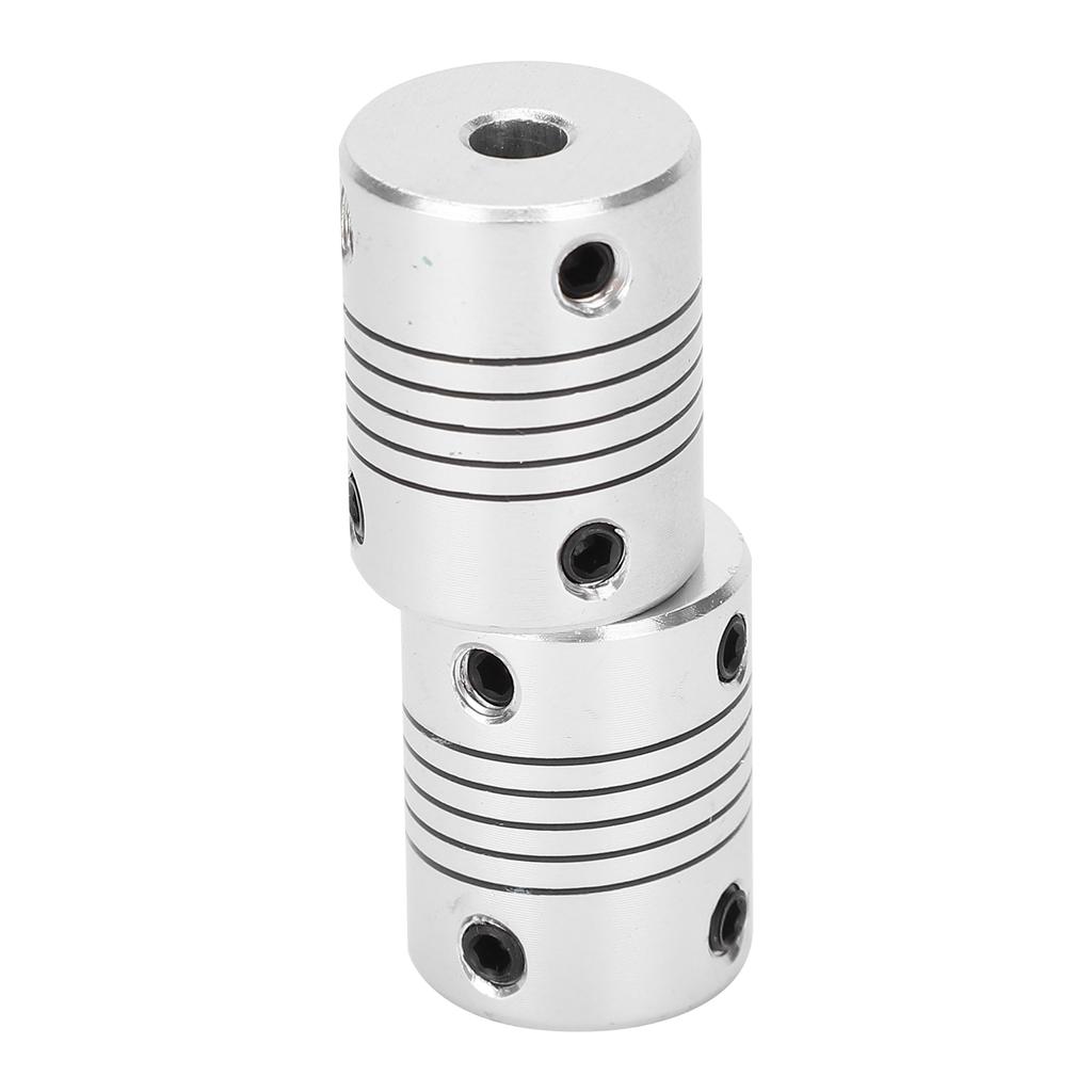 2Pcs Shaft Coupling Flexible Encoder Aluminum Alloy Coupler Stepper Motor DIY 3D Printer 5x8mm