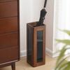 Wood Umbrella Holder Umbrella Stand with Removable Drip Tray Modern Umbrellas Storage Boxes Room Space Saving Umbrellas Rack