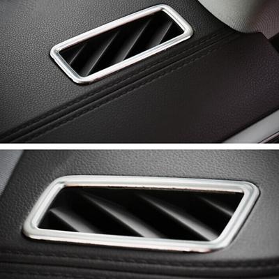 Stainless Steel For Teramont Atlas 2017 2018 Accessories Car Left And Right Air Outlet Cover Trim Sticker Car