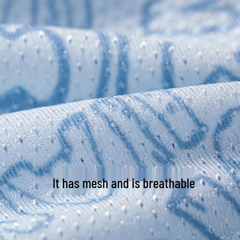 Jianjiang Men's Antibacterial Ice Silk Seamless Boxer Briefs 3-Pack