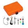 Lure Storage Box Fishing Tools Set Box Swivels Clips Fishing Hooks Set Box  Carp Fishing