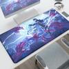 Druk HD Genshin Impact Flins Mata na Biurko Długi Biurowy Pad na Biurko PC Gaming Antypoślizgowe Akcesoria Anime Gumowa Podstawa Podkładka pod Mysz Zmywalna