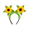 Sunflower Headband Children Headwear Christmas Party Photo Props Party Headwear Cosplay Accessories