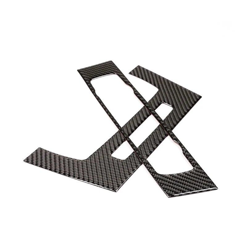 Real Carbon Fiber Car Styling Interior Center Control CD Panel Rahmen Abdeckung Trim Für BMW 3 Serie E90 E92 E93 2005 - 2011 2012