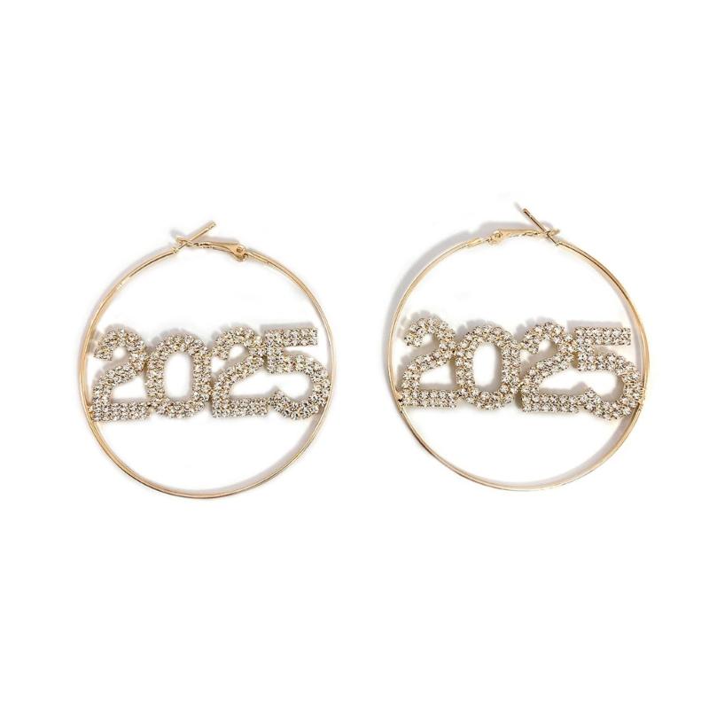 Elegant 2025 Pendant Earrings Jewelry Accessory for Women with Rhinestones Home Accent and Unique Long Designs