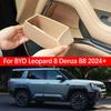 For BYD Leopard 8 Denza B8 2024+ Car Door Storage Box Modification Door Slot Silicone Storage Box Car Interior Part Accessories