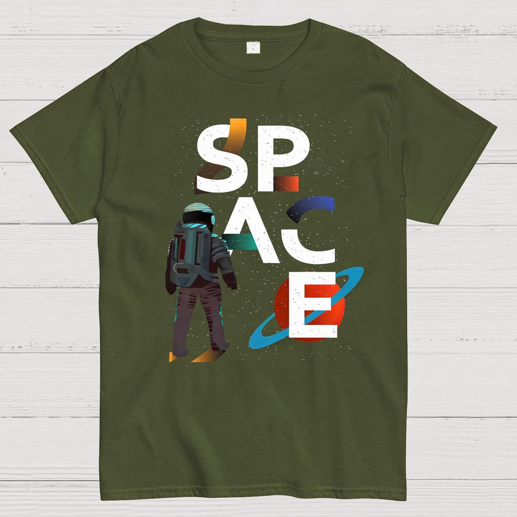 Nasa Space Design Cotton Summer Casual Cool Loose T-Shirt