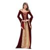 Halloween Vintage European Medieval Court Noble Queen Masquerade Costume