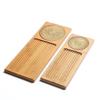 Bamboo Wood Tea Tray, Tea Plate Accessories, Saucer Rattan Mat, Rectangle Serving Table Plate, Storage Dish for Hotel Gongfu Tea