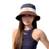 Hat Female Color Matching Alphabet Sunscreen Bucket Hat Versatile Casual Summer Sunshade Sun Hat Thin