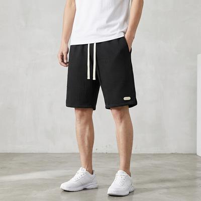 New Men'S Shorts For Summer Trendy Brand Split Hem Mid-Length Pants Stylish And Casual