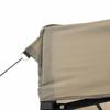 Vidaxl Pop-Up Party Tent with 4 Walls, Taupe