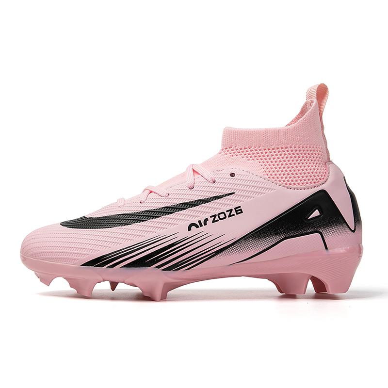 Outdoor Men Football Field Boots Grass Training Professional Football Shoes Long Spikes Fast Soccer Shoes Society Cleats Sneaker