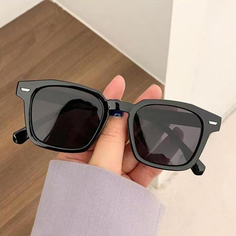 Unisex Quadratische Fassung Vintage Sonnenbrille Retro Sonnenbrille Damen Herren Brille Lässige Sonnenbrille Brillen