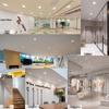 Mengpao 24W Tri-Color Stepped LED Recessed Downlight