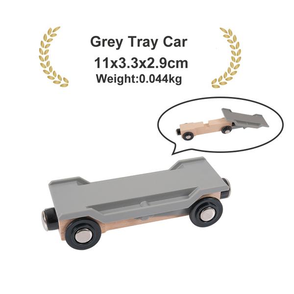 1pcs Magnetic Car Toy Wooden Railway Track Accessories Helicopter Truck Magnetic Train fit for Brand Wooden Tracks Toys for Kids