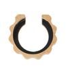 58MM Grouphead Cover Fit for E61 Series Coffee Machine Brewing Head Anti Scalding Ring Beech Wood Color