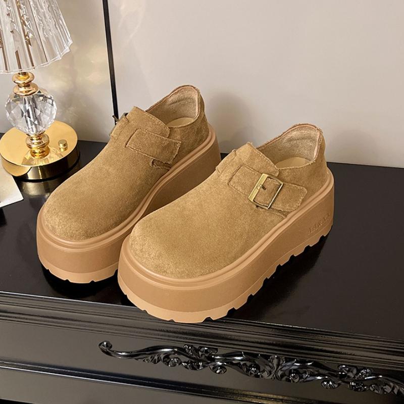Fashion Women Flats Platform Shoes Suede New Casual Fashion Sandals 2025 Trend Summer Loafers Woman Sneakers Brand Party Woman Zapatos