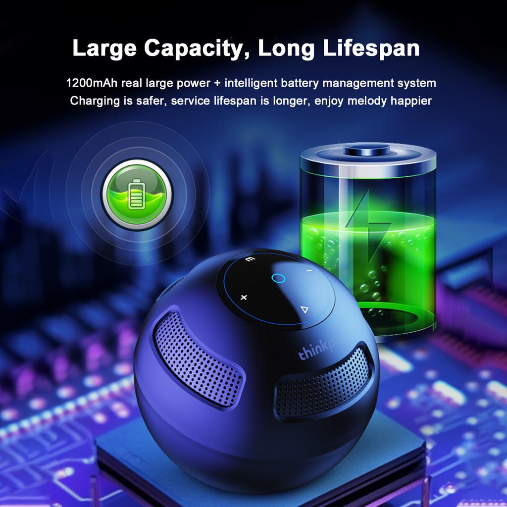 Głośnik bezprzewodowy TS5 BT 5.3 Głośnik HighClear z głośnym dźwiękiem stereo i mocnym basem Mały