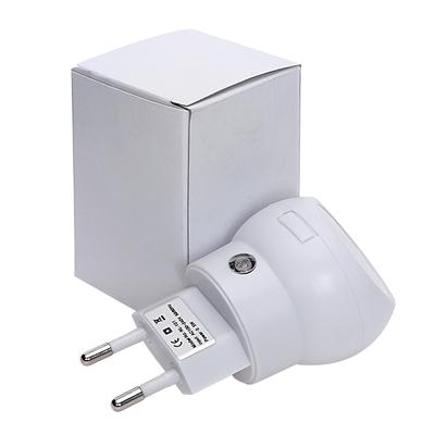 LED Schlafzimmer Lampe Atmosphäre Komfort EU Stecker 360 Manuelle Rotation Nacht Licht Licht Sensor