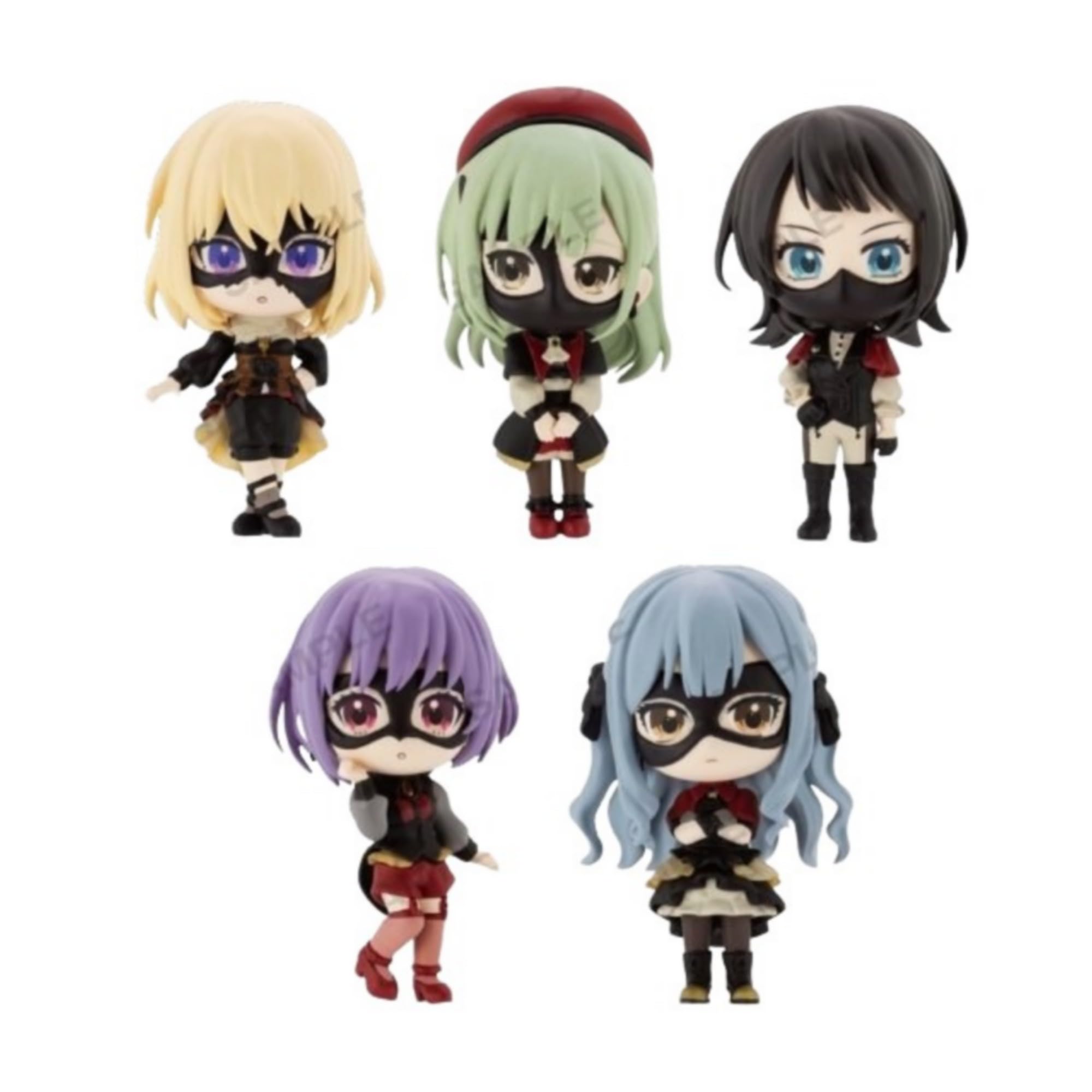 

BanG Ave Mujica Collection Figure RICH x Complete Set of 5 Gachapon Capsule Toys Dream!