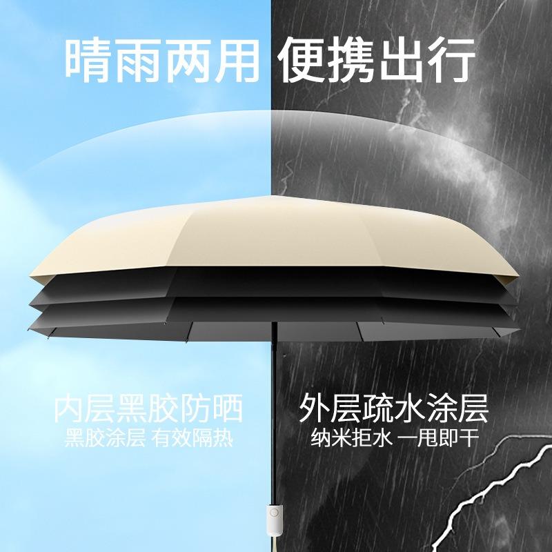 Umbrella Special umbrella for students to go to school Thickened reinforced parasol Sunscreen and UV protection female sun umbrella
