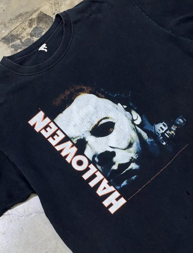 Vintage 2006 Halloween Michael Myers Horror Tee S5XL Unisex T-Shirt S