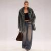 Women's toka fox fur coat women's autumn and winter new fur fur coat imitation
