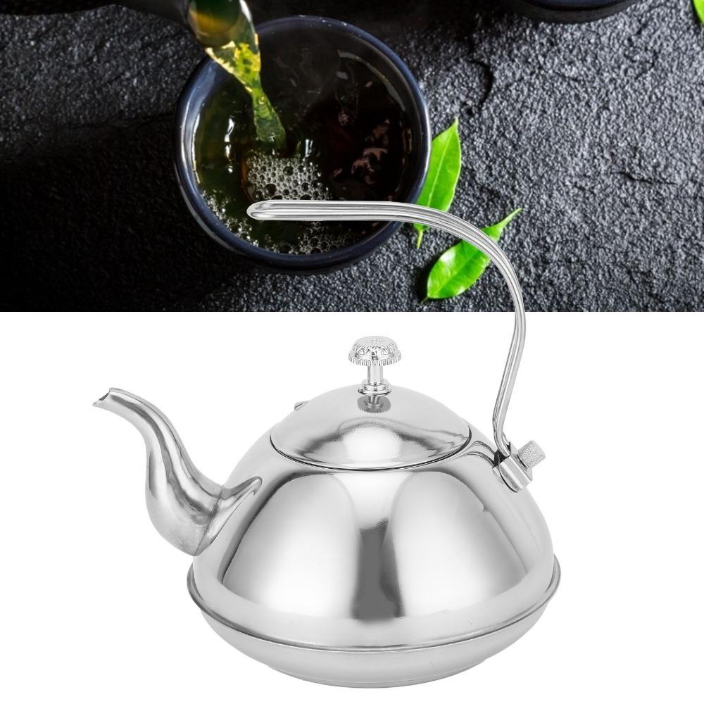 Large Capacity Tea Kettle Thickened Design Tea Pot Durable Stovetop Kettle For Loose Tea