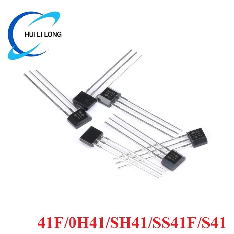 100pcs/5pcs 41F/ 0H41 / SH41 / SS41F/ S41 Bipolar Hall Element Sensor Vhicle Motor Electric Car Motor Hall SensorReplacement Sensors2
