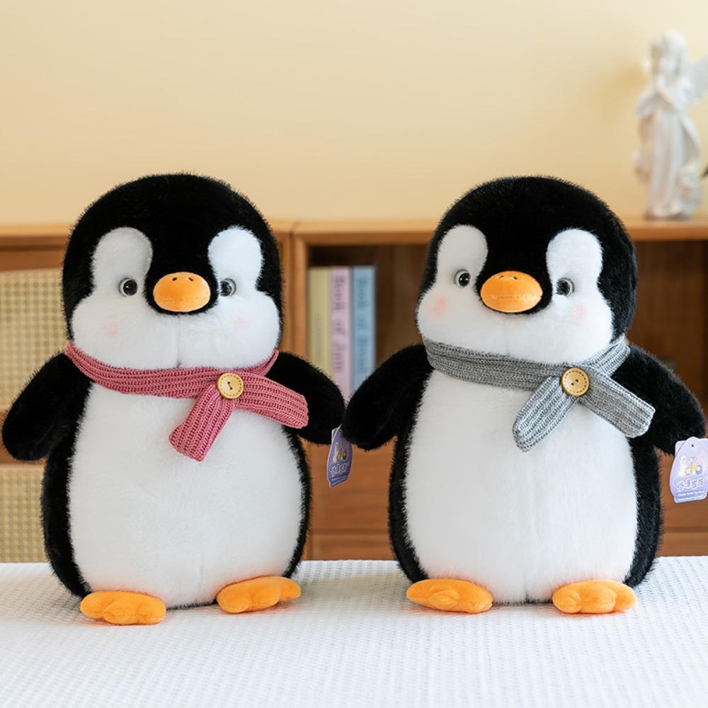 Soft Penguin Plush Toy Cartoon Penguin Stuffed Dolls Sleeping Pillow Penguin Soft Pillow  Kids Toys