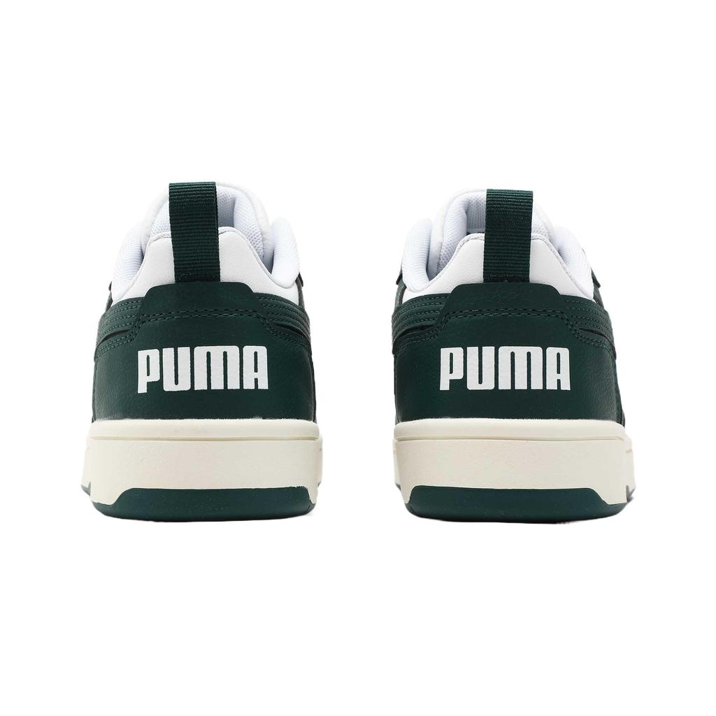 Puma Rebound V6 Cushioning Abrasion Resistant Lightweight Low Top Skateboard Shoes Unisex Green 392328-43