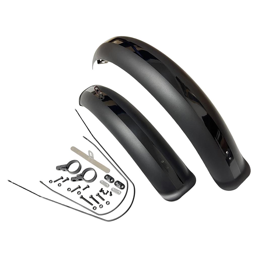 Bike Fenders 26/20" X4.0 Fat Tire Mud Guards Bike Mudguard Front Rear Set Accs for Snowroad Mountain Road Bike Traveling Outdoor