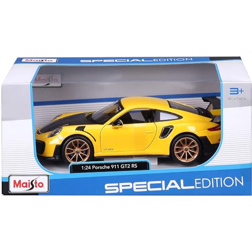 Maisto 1/24 Porsche 911 GT2 RS 2018 Diecast Model Race Sports Car