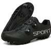 Unisex Road & Mountain Cycling Shoes with Dual Buckle and Lock System