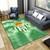 Alfombra Real Betis Balompié para Sala de Estar, Dormitorio, Hogar, Decoración de Sofá, Alfombra de Suelo Antideslizante para Jugar Niños