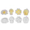 Hollow Silhouettes Atmosphere Light Mold Silicone Desk Decoration Mold Jewelry Tool Candle Holder Embellishment Mould