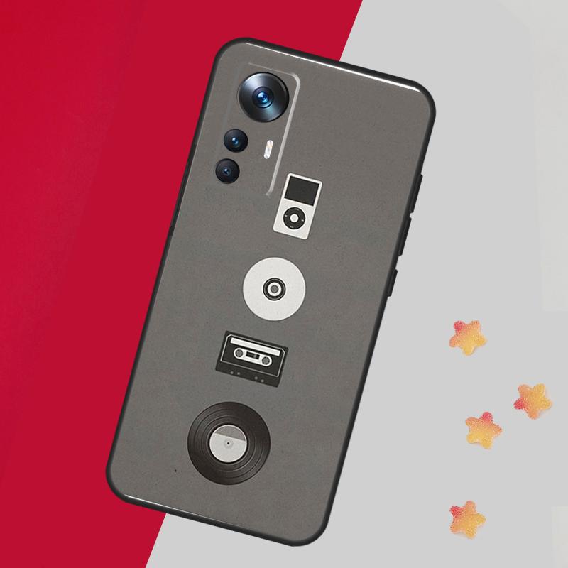 Minimalist Music Lover Case For Xiaomi 13 14 Pro 13T 12T 11T 12 Lite 12X POCO X5 X3 F5 Pro F4 X4 M5 M5s F3 Cover