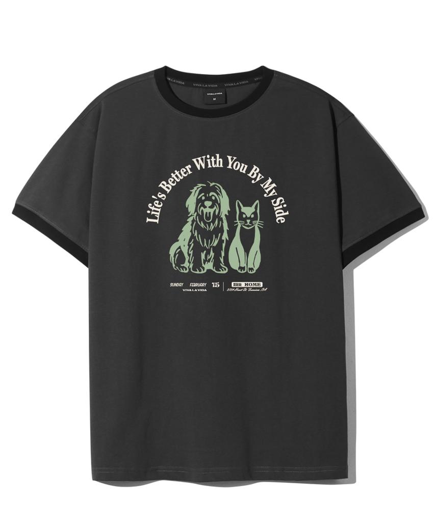 Bibalabida Together Ringer Short Sleeve T-Shirt