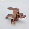 Roségold Tragbares Messing Bidet Sprühgerät Set Modern Handheld Wandmontiert Vertikaler Sprühstoß Toiletten Bidet 3 Jahre Hotel Küche
