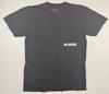 The Breaks Men’s Medium Black Faded Floral Print Logo Streetwear Unisex T-Shirt