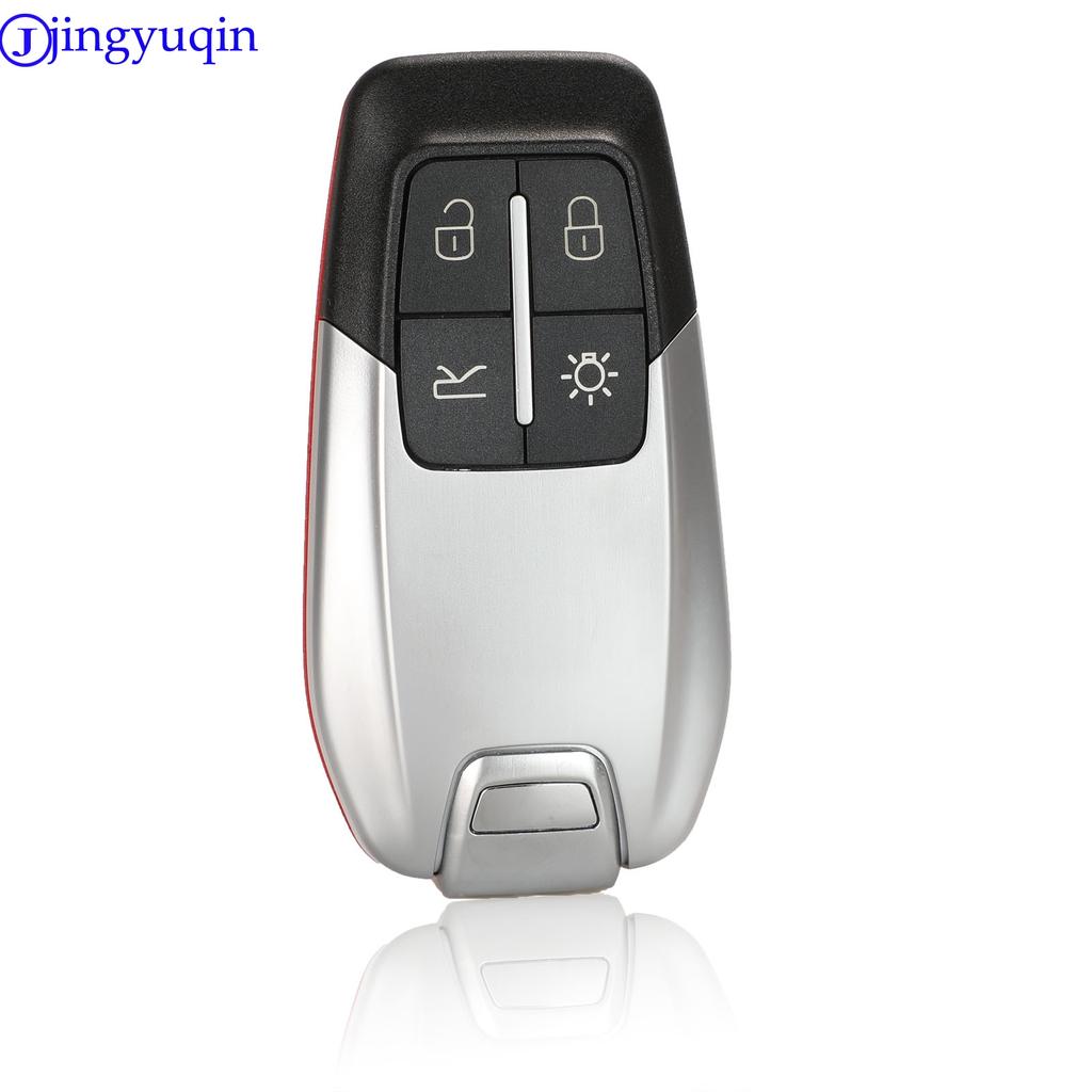 Jingyuqin Smart Luxe Afstandsbedieningssleutel Shell 4 Knop Voor Ferrari 458 588 488GTB Behuizing Fob Cover