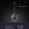 Luxury All-Copper Crystal Pendant Light for Dining and Bedroom