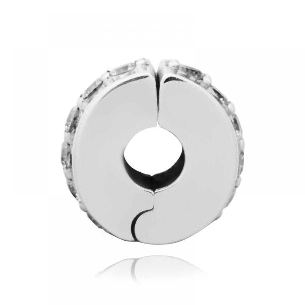 Pandora 791972cz Shining Pass Clip Silver Charm