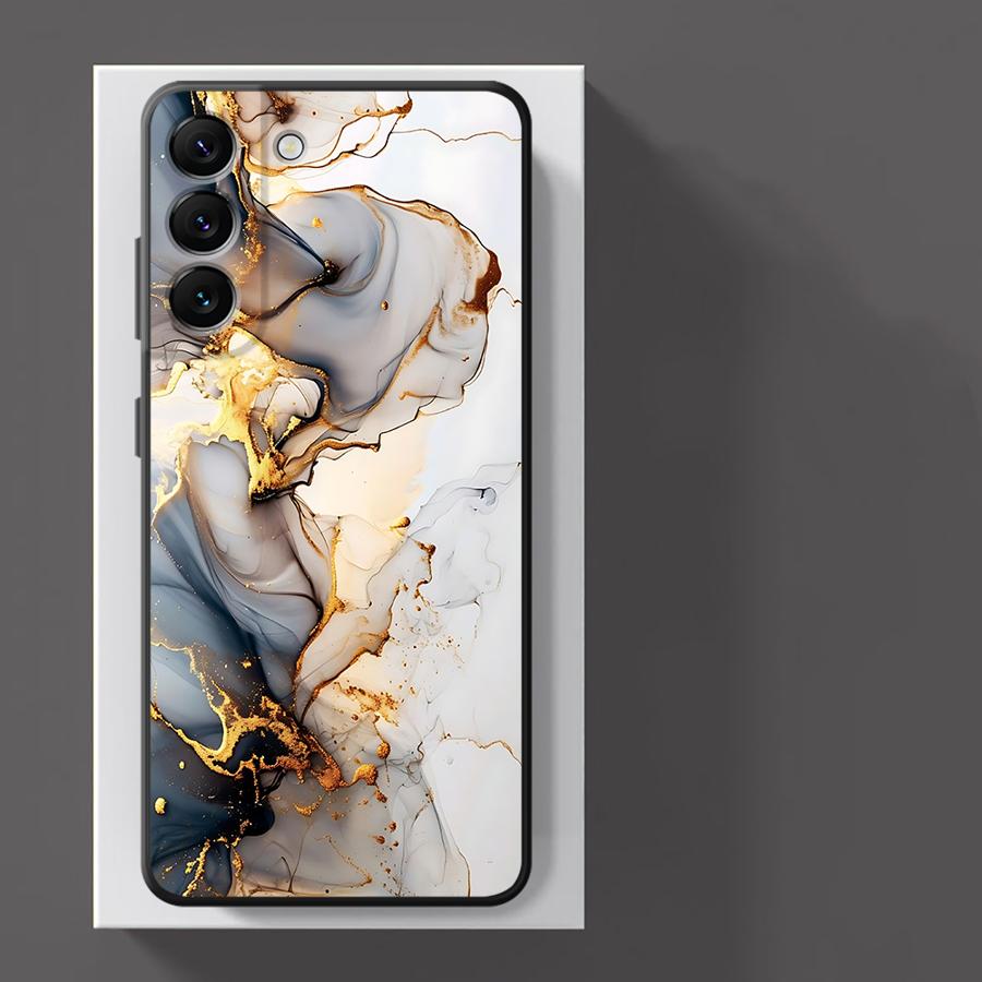 Marble Phone Case for Samsung Galaxy A51 A52 A52s A53 A54 A55 A71 A72 A21s A31 A41 A16 A50 A70s Luxury Cover