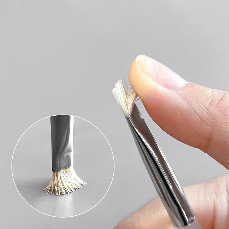 Nailart Textur Pinsel French Tip Styling Nagelpinsel Licht Phototherapie Pinsel Kunststoff Maniküre Malwerkzeug Nagellackstift