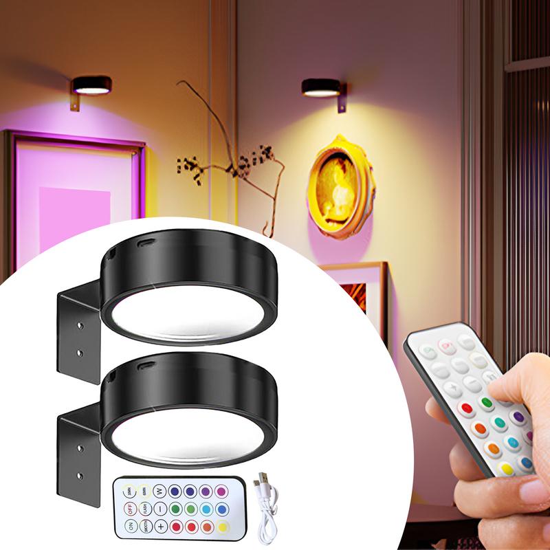 Wall Lights For Pictures USB Rechargeable Painting Lamp Magnetic Wireless Picture Light With 3 Color Temp For Bedroom Hallway