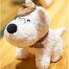 Adorable 8 Inch Highland Terrier Plush Toy Soft Stuffed Dog For Creative Birthday Gifts